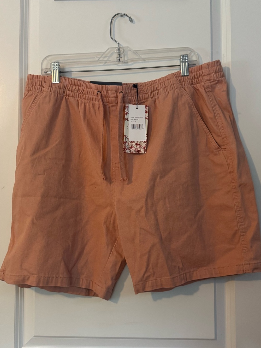 Jachs clay NEW pull on dock shorts 2XL
